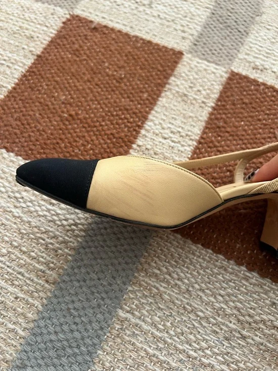 Chanel Slingback Heels - Picture 6 of 7